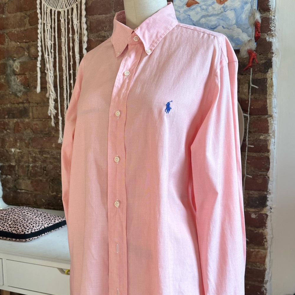 Polo Ralph Lauren pink shirt